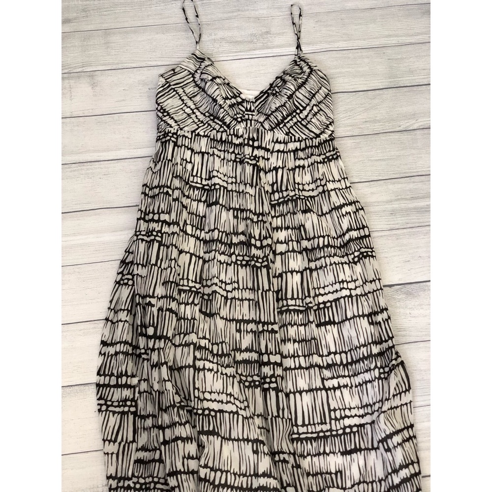 Calvin Klein Maxi Dress Sz 8 Empire Waist Tribal